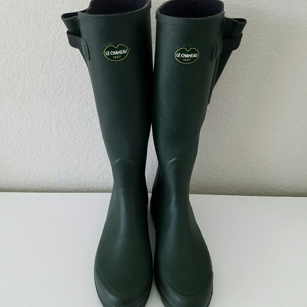 SOLD Le Chameau Vierzon rain boots W 8/ Men's 7.5